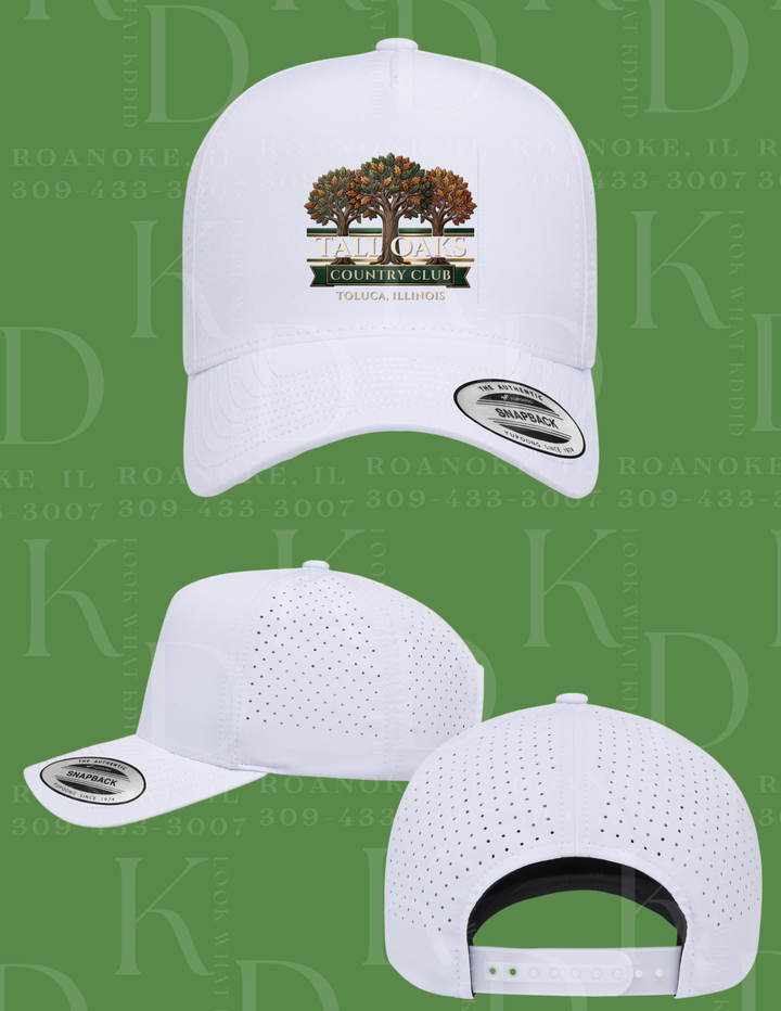 Printed Hat TALL OAKS