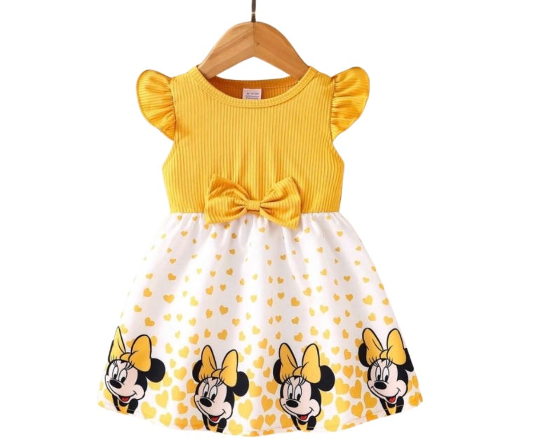 Yellow Mouse Dress