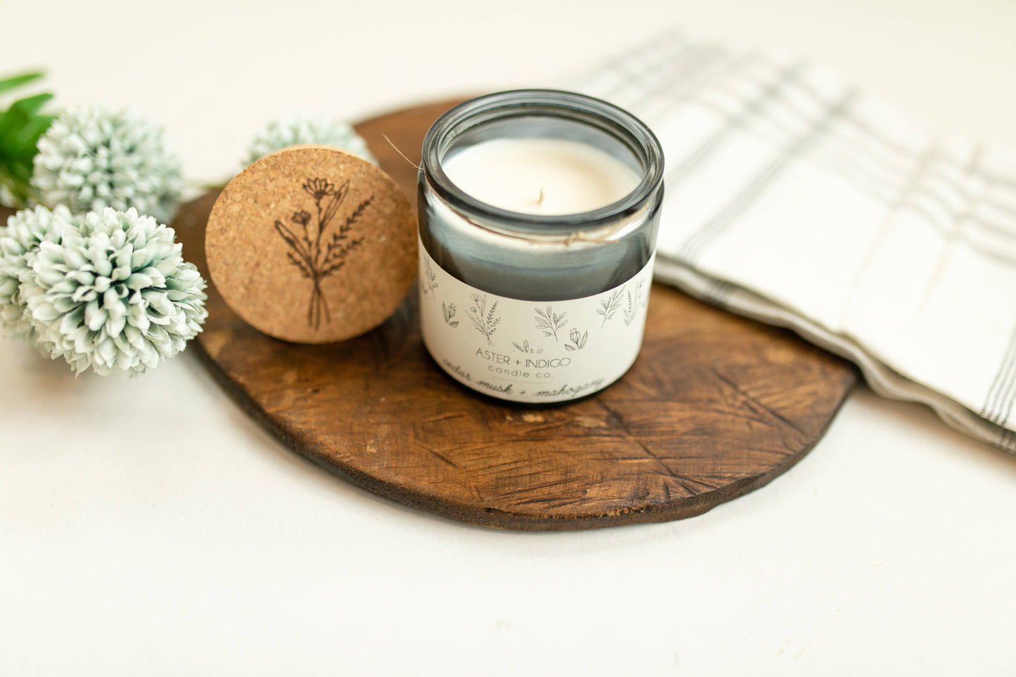 Cedar Musk + Mahogany | Soy Candle