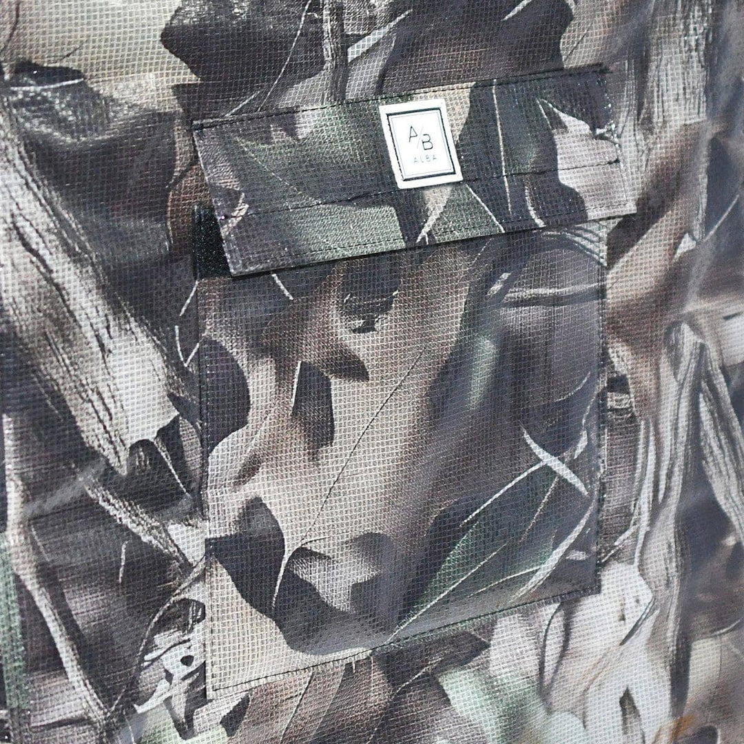 Foldable Rolling Shopping Bag with Neoprene Handle