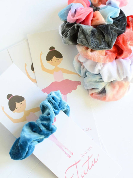 Dancer ballerina hair scrunchie