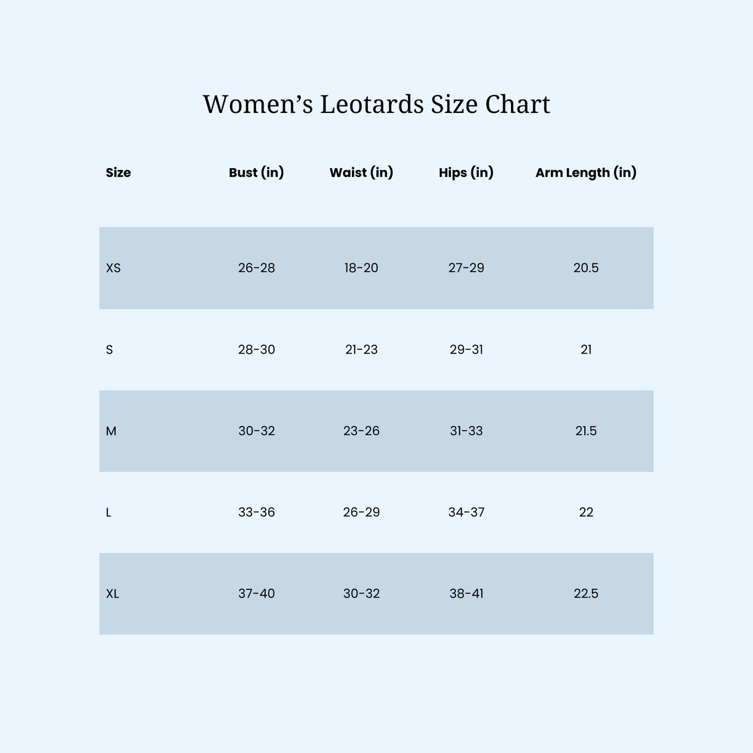 Womens Long Sleeve Leotard