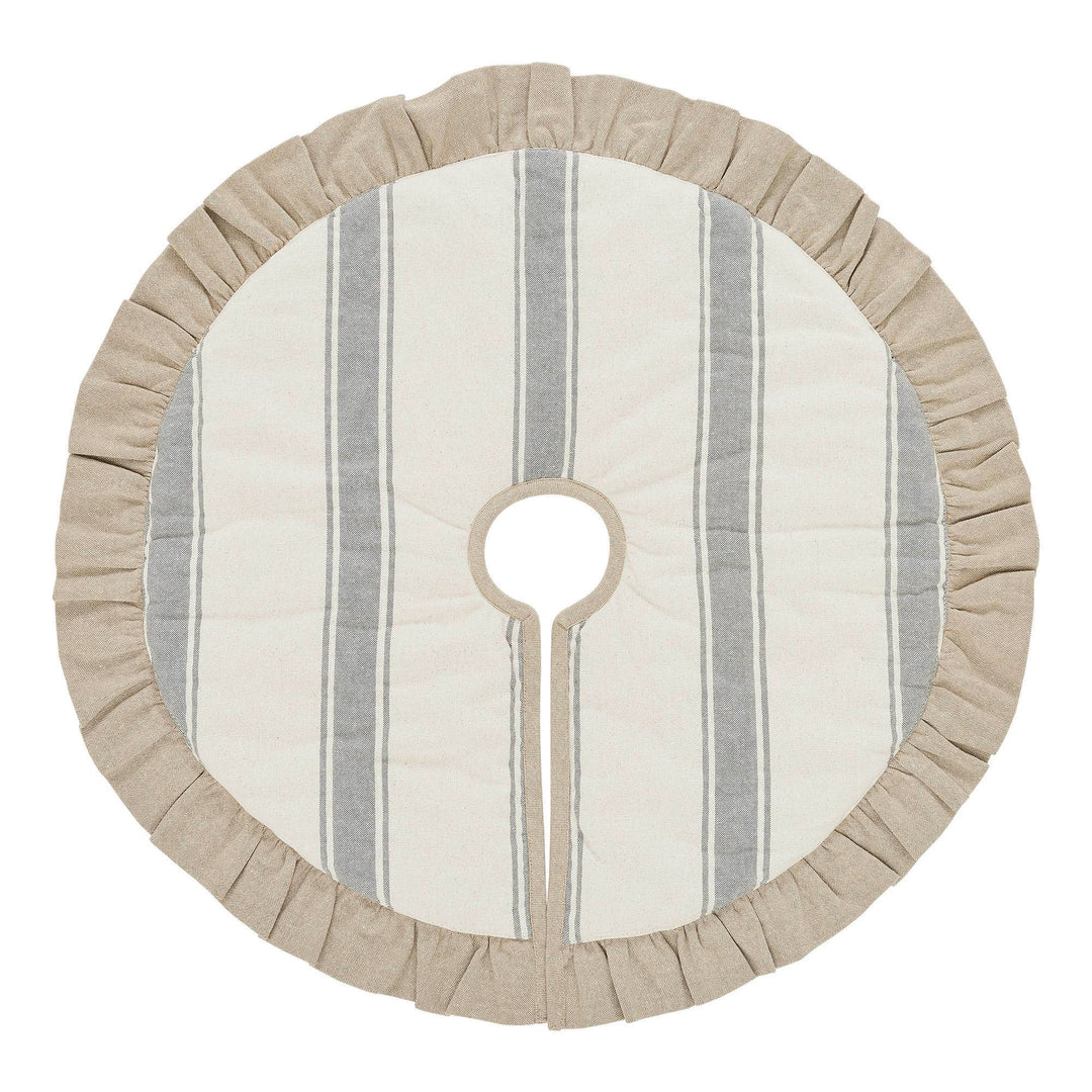 Grain Sack Stripe Tree Skirt