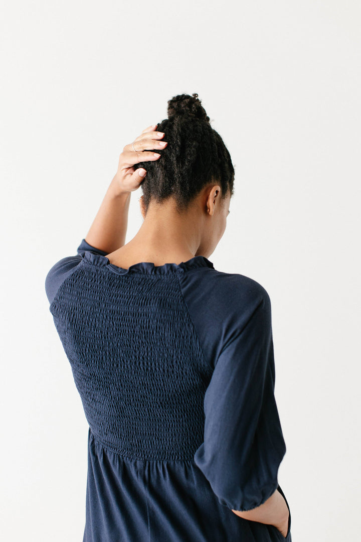 'Kenzi' Ruffle Detail Maxi Dress