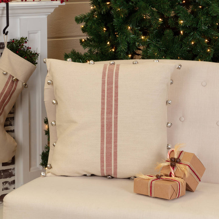 Sleigh Bells Pillow Cover