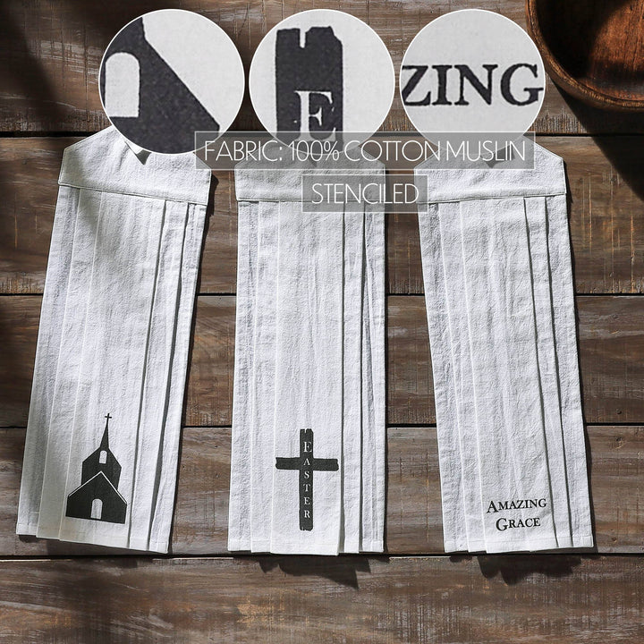 Risen Button Loop Tea Towel