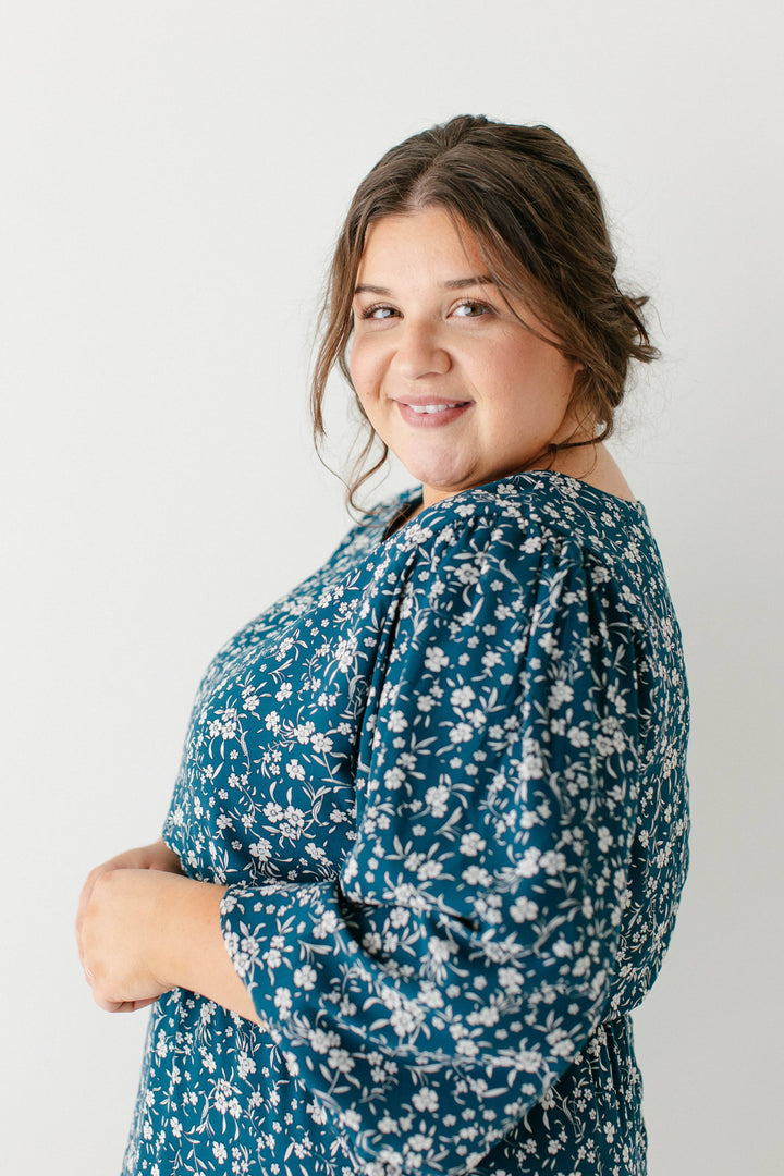 'Naomi' Floral Midi Dress