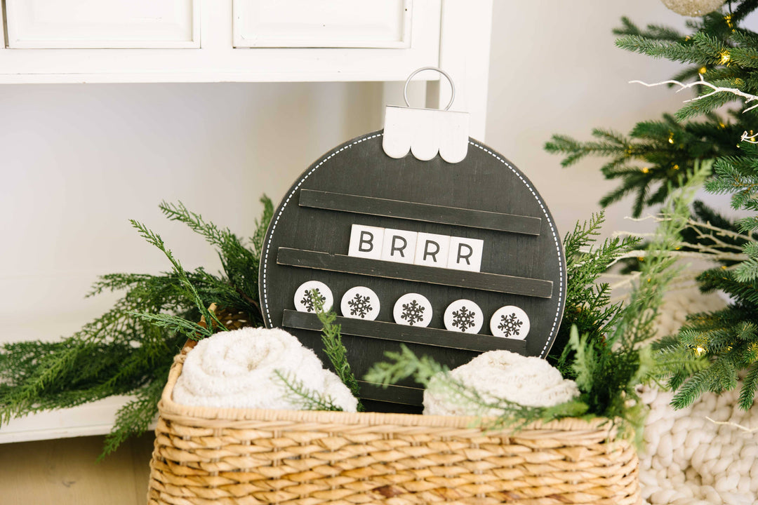 Ornament letterboard