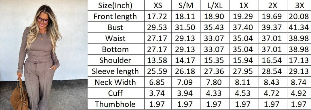 SUNDAY RIBBED LOUNGE SETS
