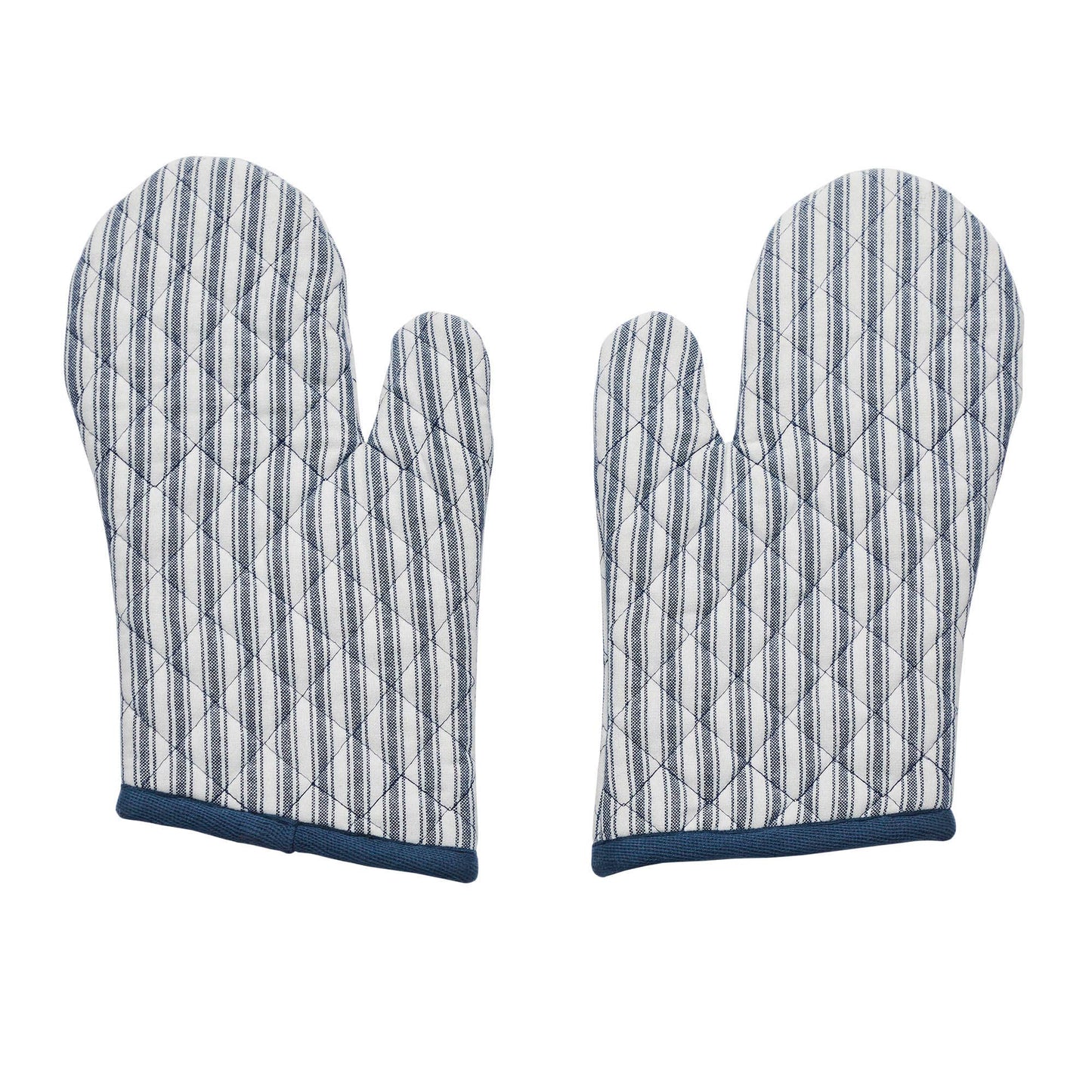 Sawyer Mill Blue Ticking Stripe Oven Mitt