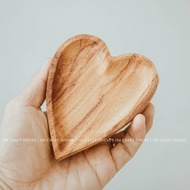 Heart Wooden Tray