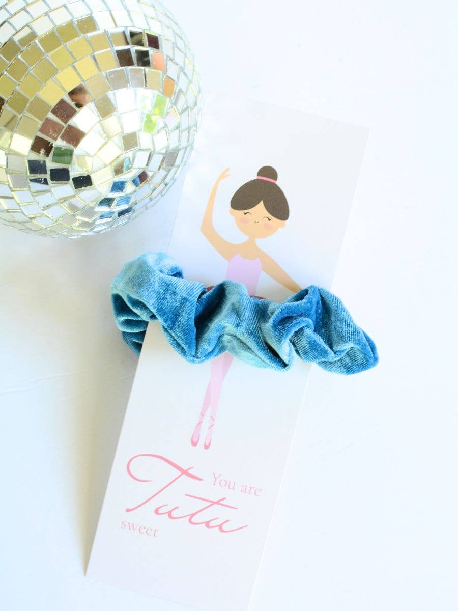 Dancer ballerina hair scrunchie