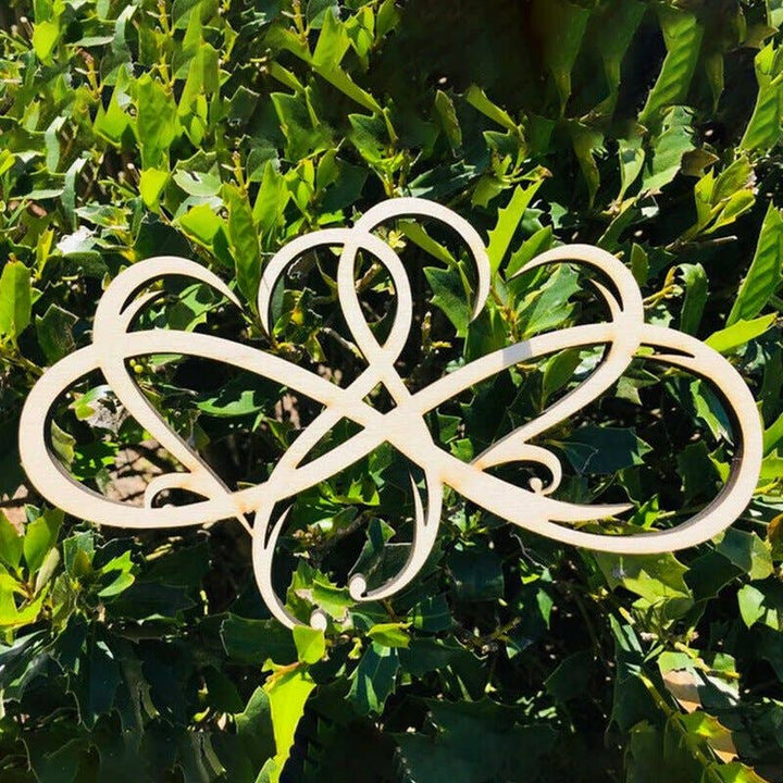 Infinity heart-Metal Wall art