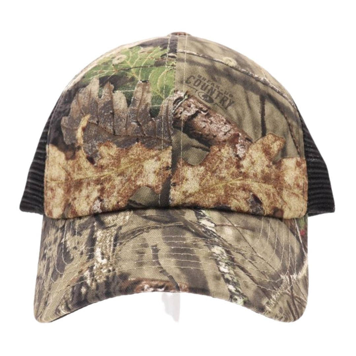 C.C MOSSY OAK Mesh Back Ball Cap