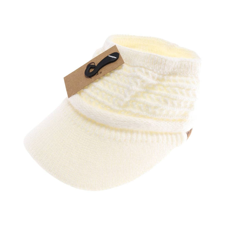 Knit Visor C.C Cap