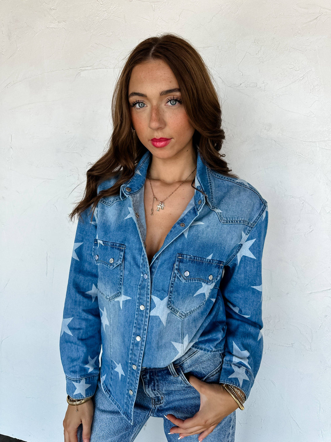 DOLLY DENIM TOP