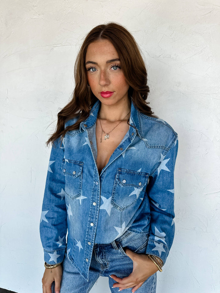 DOLLY DENIM TOP