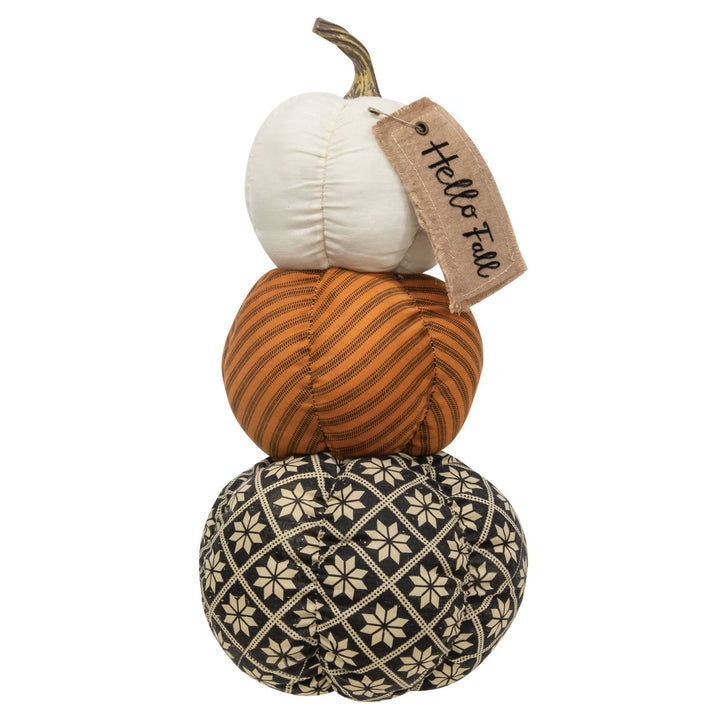 Hello Fall Pumpkin Stack