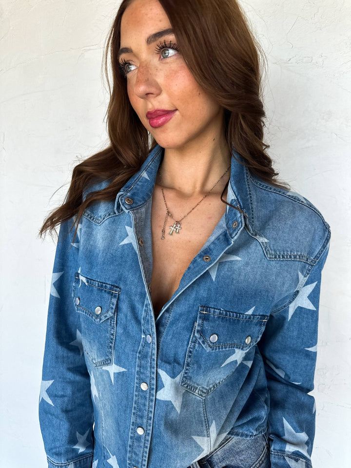 DOLLY DENIM TOP