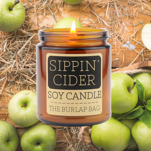 Sippin' Cider - Soy Candle 9oz