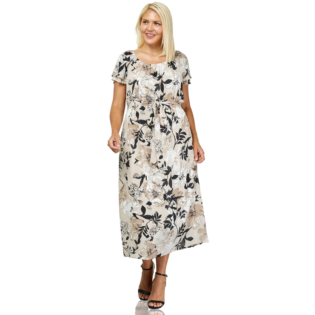 BLOSSOM FLUTTER DRESS