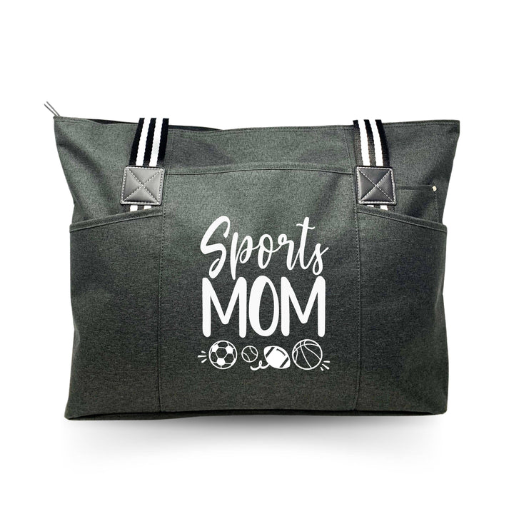 Tote Bags for Basketball, Baseball, Football and Soccer Moms