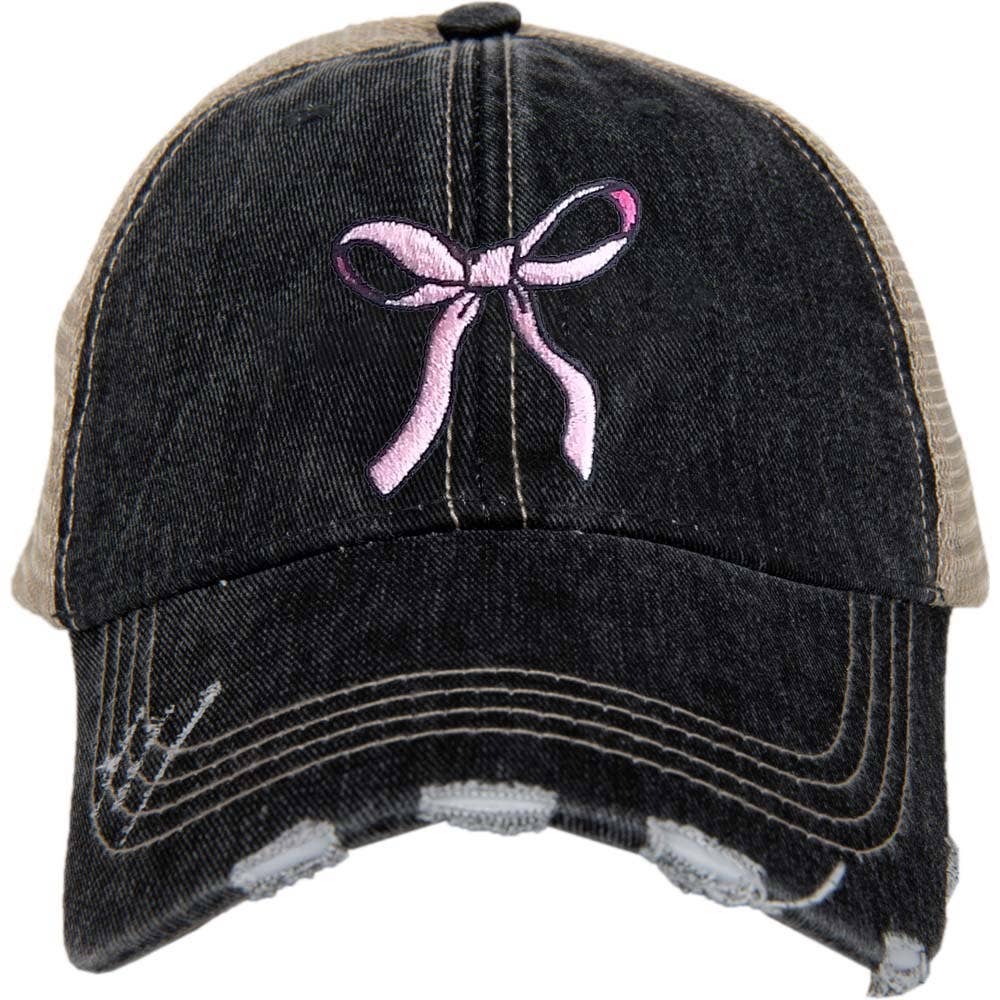 Pink Bow Wholesale Trucker Hat