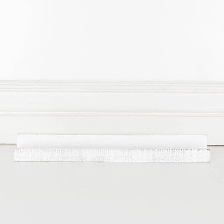 15381 - 12x.75x1 wd tile stnd (LEDGIE) white LETTERBOARD