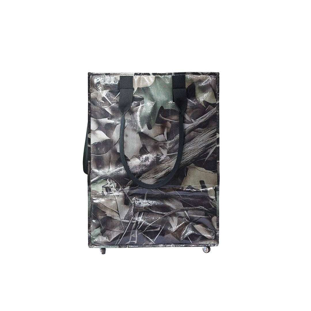 Foldable Rolling Shopping Bag with Neoprene Handle