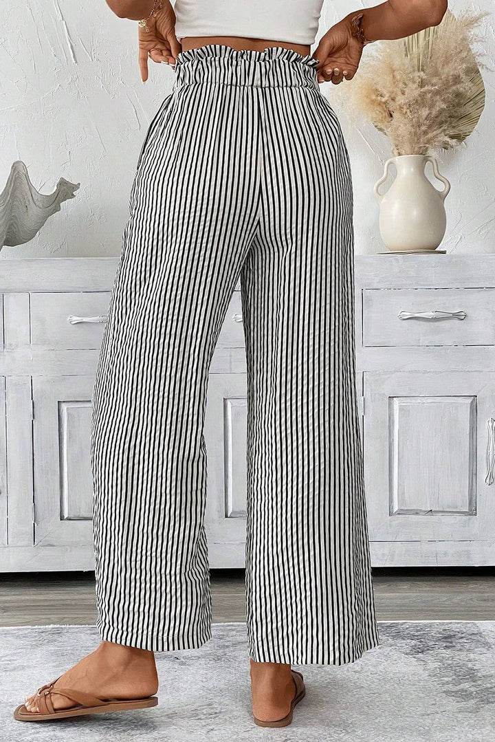 Tie Knot Wide Leg Pants