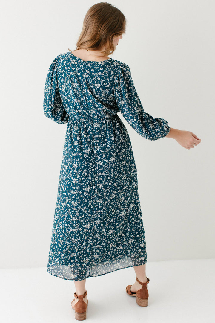 'Naomi' Floral Midi Dress