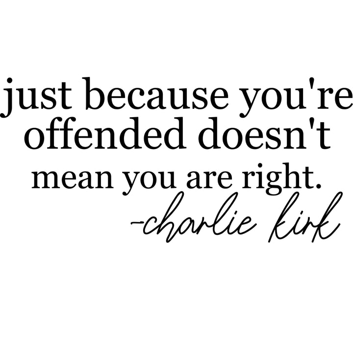 Offended Quote