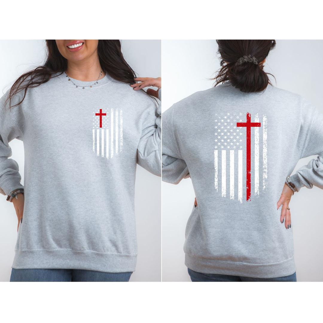 Red Cross Pocket and Back