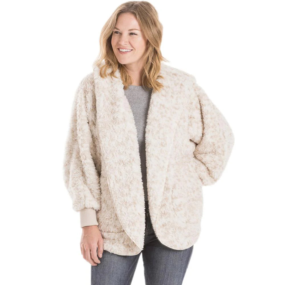 Sherpa Body Wrap/Cardigan for Women Hoodie