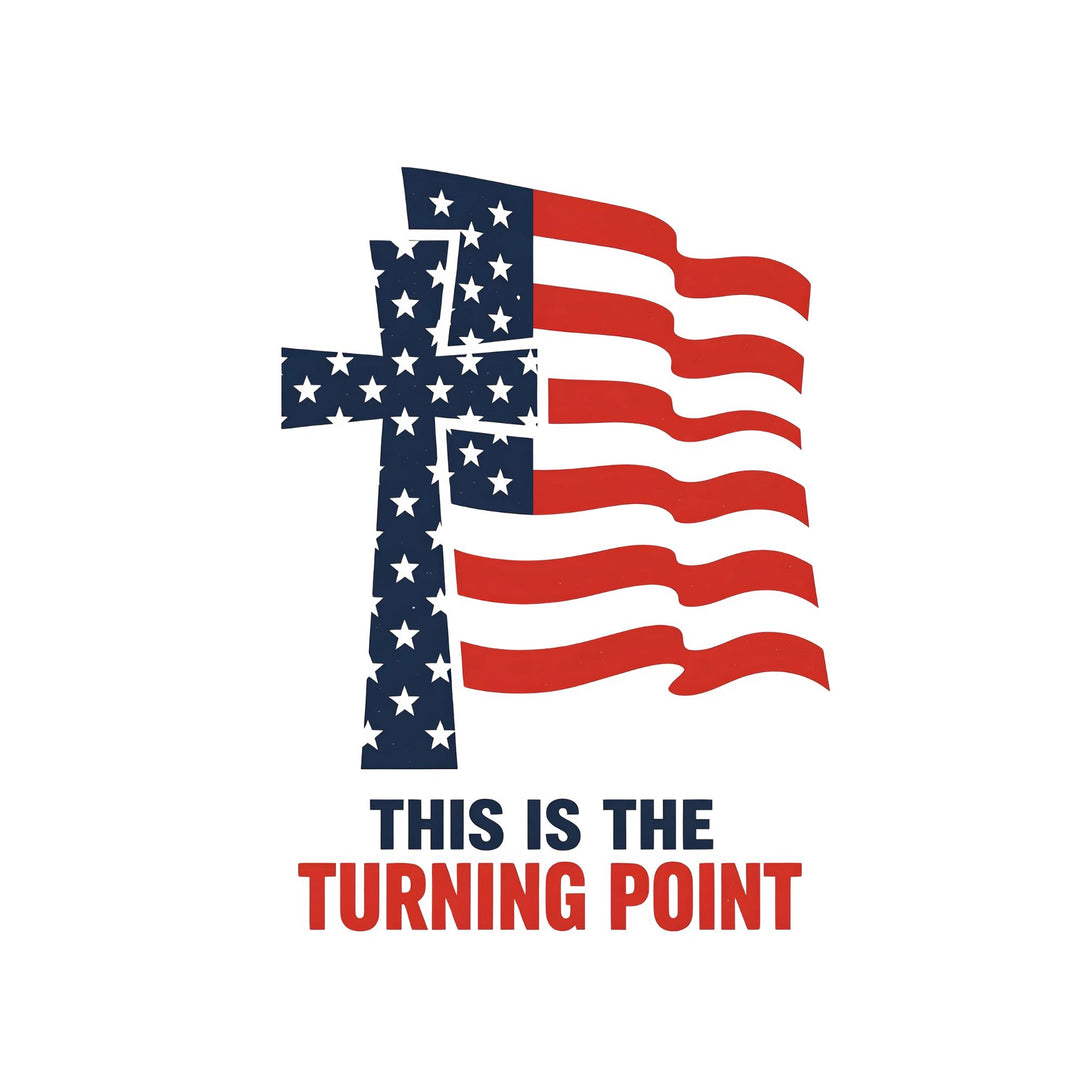 Cross and Flag turning point